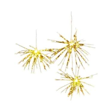 Imagem de Luzes De Fogo De Artifício Solares À Prova d'Água 240-450 LEDs Luzes D