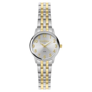 Imagem de Relógio Condor Feminino Ref: Co2035Nov/4K Casual Bicolor
