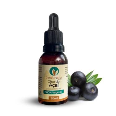 Imagem de Óleo Vegetal de Açai - 100% natural uso capilar e corporal (30ml)