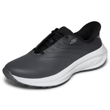 Imagem de Skechers Go Golf Tênis feminino Flow Slip-in Spikeless impermeável para golfe, Preto, 37