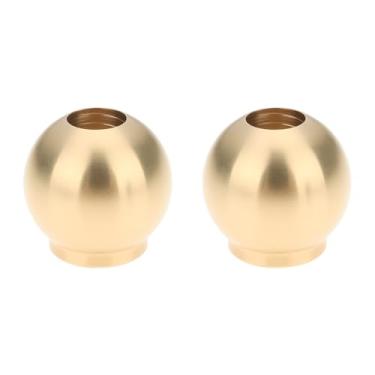 Imagem de SG Store 2 peças de bocal de esfera de refrigeração de latão de 15 mm M8 x 1,25 rosca de 6 mm orifício compatível com sistema de resfriamento de máquina-ferramenta de torno CNC