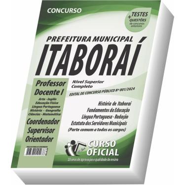 Imagem de Apostila Itaboraí Rj Nível Superior - Parte Comum Aos Cargos