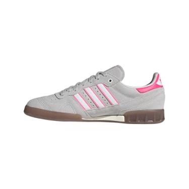 Imagem de adidas Tênis masculino de handebol Rm com cadarço casual - cinza, Multi, 11 Wide Women/10 Wide Men