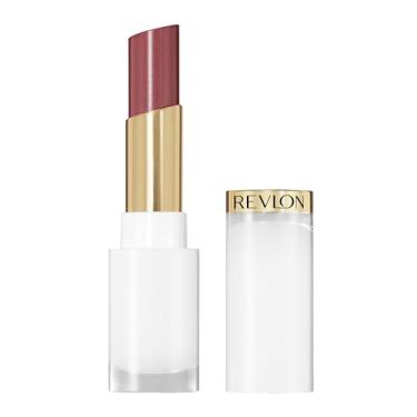 Imagem de REVLON Bálsamo de brilho de vidro super lustroso, protetor labial hidratante com ácido hialurônico, aloe e quartzo rosa, 008 rum uva passa, 3,1 g