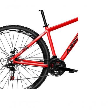 Imagem de Bicicleta Aro 29 Absolute Nero 5 Kit 2x9 Gta Sunrun Freio Disco K7 Pedivela 24-38d Garfo Com Trava Vermelho Tam.21