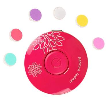 Imagem de Lixa Aparador De Unha Bebe Criança Adulto Eletrico Silencioso Polimento Compacto Seguro Portatil