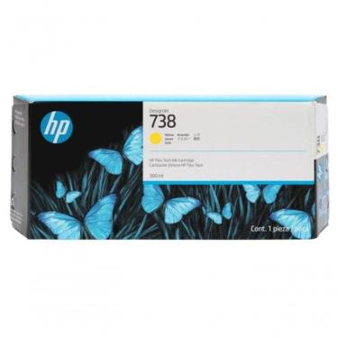 Imagem de Cartucho De Tinta Hp 738 Preto Pluk 130ml 498n4a