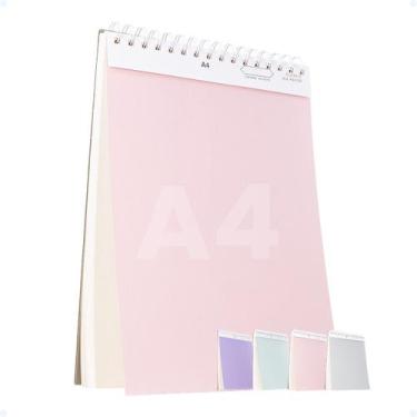 Imagem de Caderno De Desenho Escolar Artes Cartografia A4 Folhas 100g - Hxt, Ros