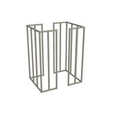 Imagem de Base Mesa De Jantar Duina M067 Niquel-branco - Kappesberg