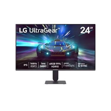 Imagem de Monitor Gamer UltraGear™ 24" LG Full HD, 144Hz, 1ms com 15000:1 de Contraste - 24G411A-B
