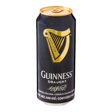 Imagem de Cerveja Irlandesa Guinness Draught Stout Escura 440ml