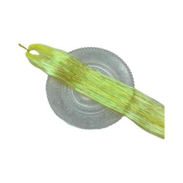 Imagem de Extensões De Cabelo Sintético Colorido Arco-Íris Com Brilho 93/120cm, 