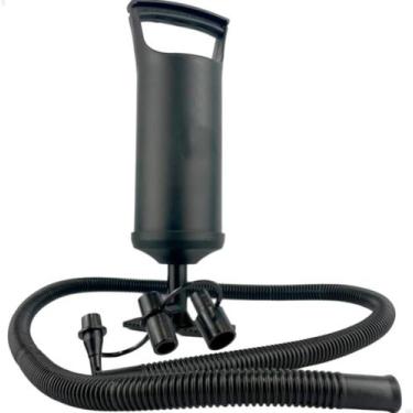 Imagem de Bomba De Ar Manual De Pé Com 3 Bicos - Lorben