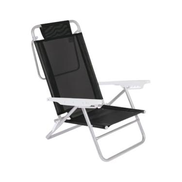 Imagem de Mor - Cadeira Reclinável Alumínio 6 Posições Summer Preta