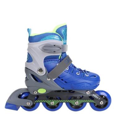 Imagem de Patins Gonew Plastic Frame ABEC-7 - 70MM, Azul, 31 ao 34