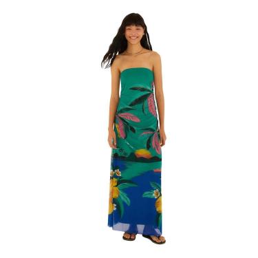 Imagem de Vestido Tule Farm Rio Oasis-Feminino