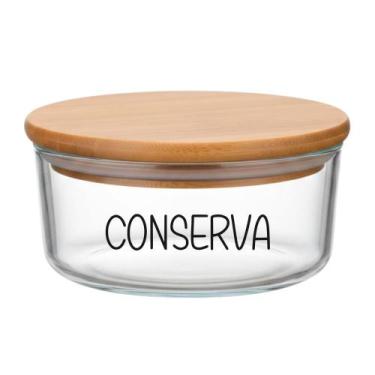 Imagem de Pote Hermético Redondo Vidro (930 ml) Conserva - Casa Vitá, Conserva