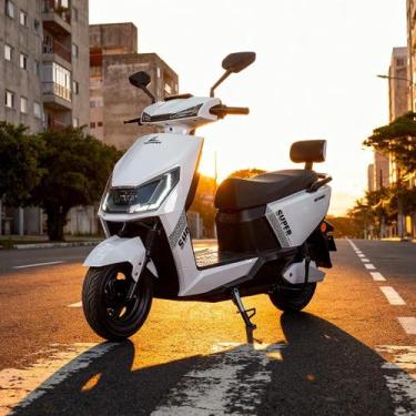 Imagem de Scooter Elétrica WeHawk WX05 1000W  60V 20Ah  Até 60km  Sem CNH, Branc