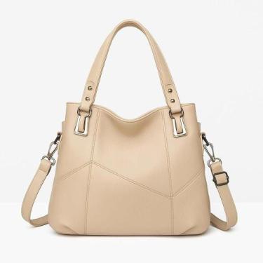 Imagem de Bolsa Feminina Tote Sacola Ombro Alça Transversal Casual Fashion - Mul
