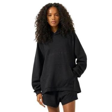 Imagem de Moletom Colcci Com Capuz Preto Feminino-Feminino