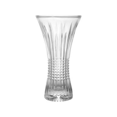 Imagem de Vaso de Cristal Quenn Trabalhado na Textura 30x16cm Wolff