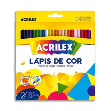 Imagem de Lápis de Cor 24 Cores - Acrilex