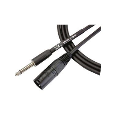 Imagem de Cabo Santo Angelo Ninja E-20 P10 Mono Xlr Macho 15 Ft 4,57 Metros