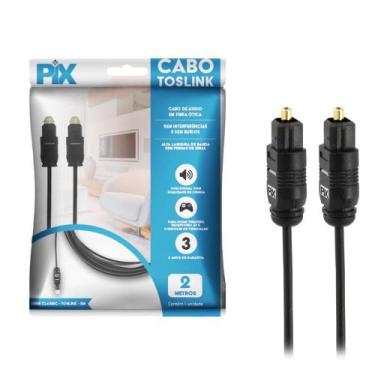Imagem de Cabo Óptico Toslink PIX 2 Metros - Basic PIX 17