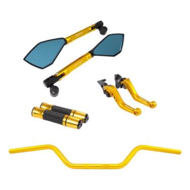 Imagem de Manete Manopla Retrovisor Guidão Bros Falcon Tornado Xre Xlx - Stark R