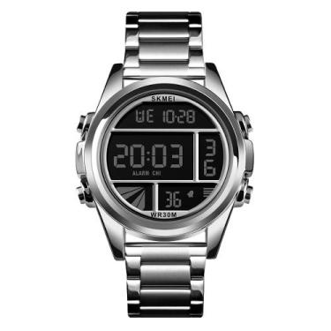 Imagem de Relógio Masculino Skmei Digital 1448 Prata