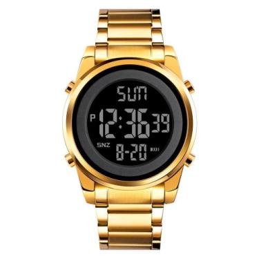 Imagem de Relógio Masculino Skmei Digital 1611 Dourado