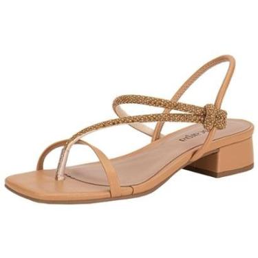 Imagem de Sandália Feminina Salto Grosso Via Scarpa 177018828-Feminino