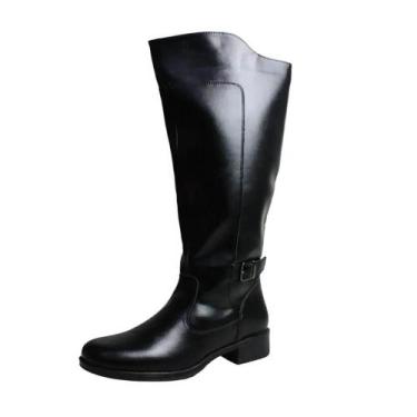 Imagem de Bota Mooncity Montaria Ref:72371, Preto, 37