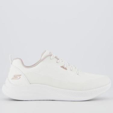 Imagem de Tênis Skechers Bobs Moda Flex Feminino Branco, 35