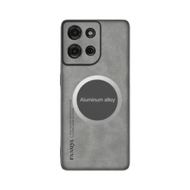 Imagem de Capa Magnética De Couro Para Celular MOTO Edge 70 60 50 Neo pro Ultra 