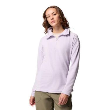 Imagem de Blusão Fleece Columbia Feminino Glacial IV Zíper Lilás, Lilás, M