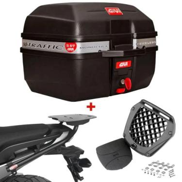 Imagem de Baú 27 Litros Traffic Givi + Suporte Baú Superior Honda Nc750x 2016 a 