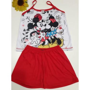 Imagem de Pijama minnie vermelho feminino - karina pijamas