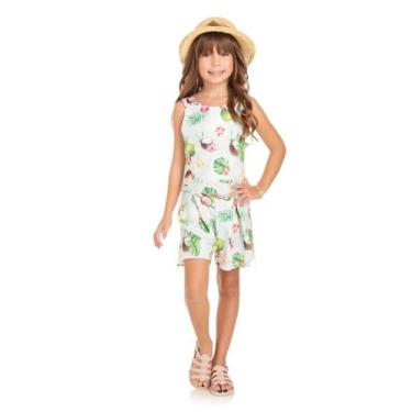 Imagem de Macacão Infantil Verão Coqueiro - Quebra cabeça, 8
