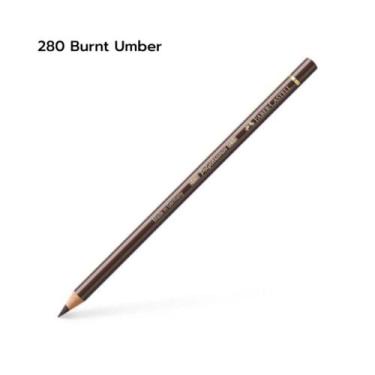 Imagem de Lápis de Cor Faber Castell Polychromos Avulso, 280 Burnt Umber