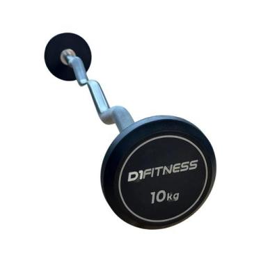 Imagem de Barra Montada W Emborrachada - Elite 10kg - D1Fitness