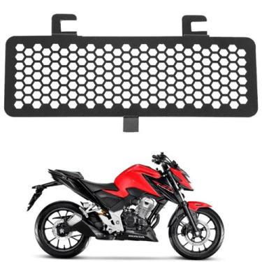 Imagem de Protetor De Radiador Do Óleo Cb 300F Twister 2023+ Bráz - Bráz Acessór