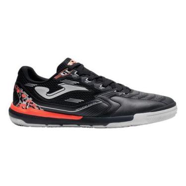Imagem de Tenis Futsal Joma Liga 5 Original -, Preto, Vermelho, 37