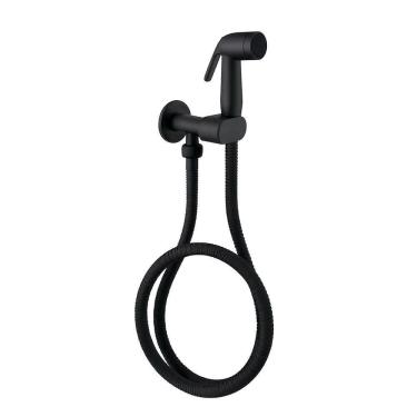 Imagem de Ducha Higiênica DP9010 Manual 4L-min Instalação com Suporte Black Matte W Metais