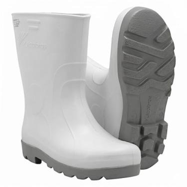 Imagem de Bota Eva Overtech Branca Cano Curto Vulcabras, 39, Branca