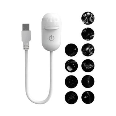 Imagem de Projetor De Estrelas USB Mini Galaxy 2 Em 1 Para Carro E Decoração De 