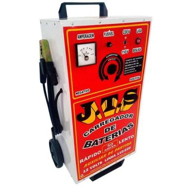 Imagem de Carregador de Bateria Rápido/Lento 12V 50A J.T.S - JTS