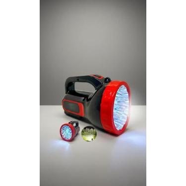 Imagem de Lanterna LED Potente Longo Alcance Recarregável Bivolt - Congratulatio