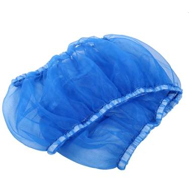 Imagem de Cobertura de gaiola de pássaros, coletor de sementes respirável, papagaios macios para pássaros(azul)