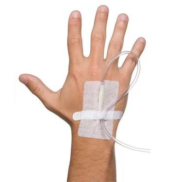 Imagem de Kit com 10 Fixador Esteril para Cateter 3M I.V. FIX 3522B 5 X 7,4CM